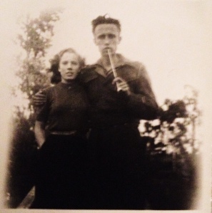 Christina Kool and Johan Siersema in 1945.